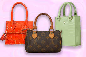 Leather finish hand bags